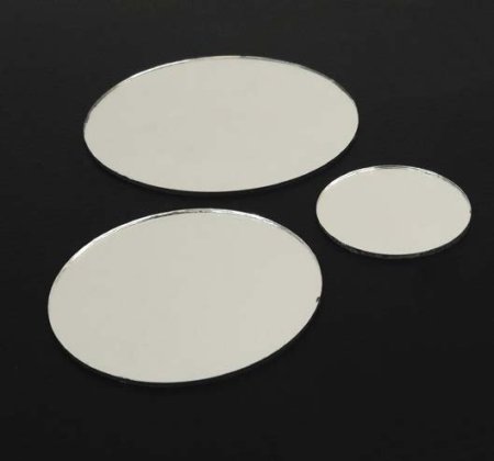 مراة دائرية مستوية