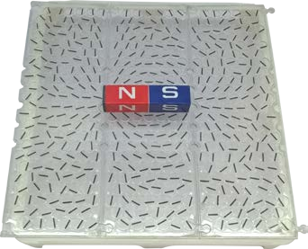 جهاز خطوط المجال المغناطيسي 3 قطع