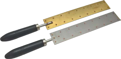 شريط ثنائي الفلز- صفيحة من معدنين