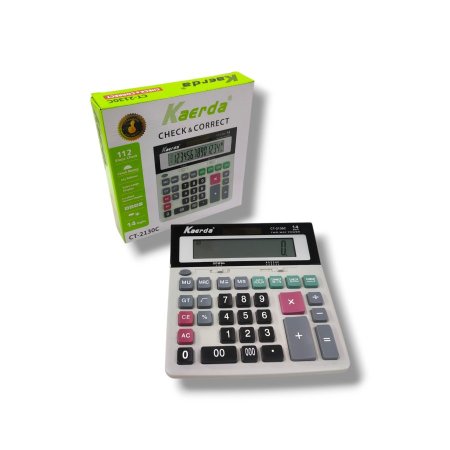 ماكنة حاسبة مكتب مع ضوء حجم كبير CT-2130C