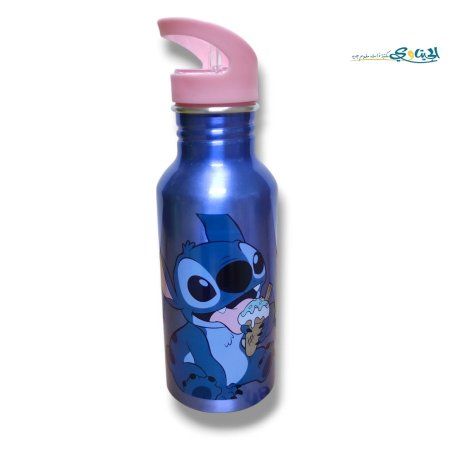 مطرات ماء ستانلس مع مصاصة اشكال دزني بناتي