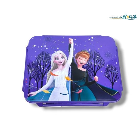 لانش بوكس بلاستيك مقطع بناتي