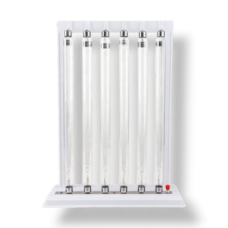 انابيب تفريغ مع حامل 1/6