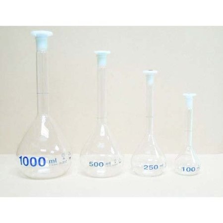 دورق حجمي زجاجي مدرج