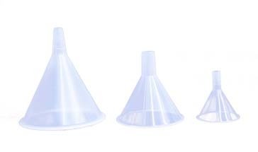 قمع بلاستيك بودرة