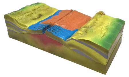 مجسم نموذج البركان