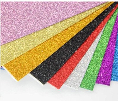 صول برق لاصق ملون 10 الوان حجم A4