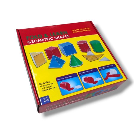 طقم مجسمات هندسية ملونة صول