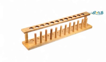 حامل انابيب خشب