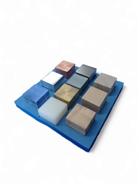 طقم مكعبات معدنية 10 مكعب