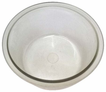 حوض زجاجي دائري