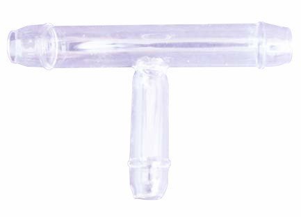 انبوب زجاج فنتوري شكل حرف T