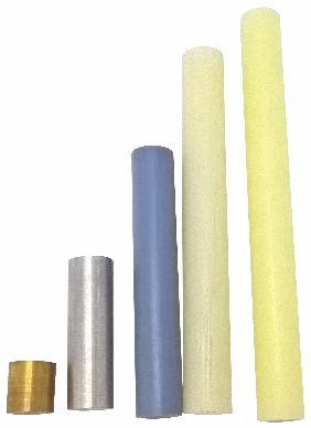 طقم اسطوانات معدنية متساوي الوزن مختلف الحجم