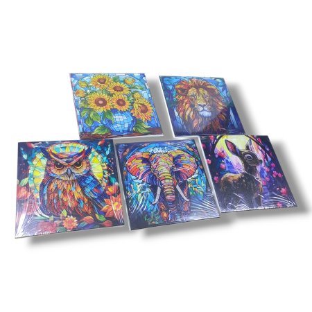 كانفا الماسة برواز دائري قطر 20  سم  HI STONE